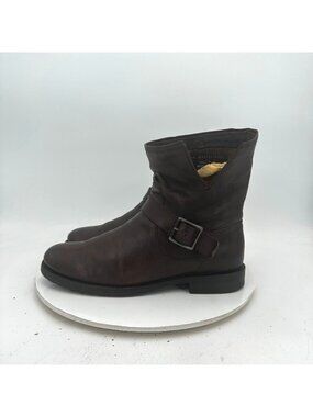 Frye Veronica Boho Festival Women Size 10B 3478513 CCL Brown Motorcycle Boot